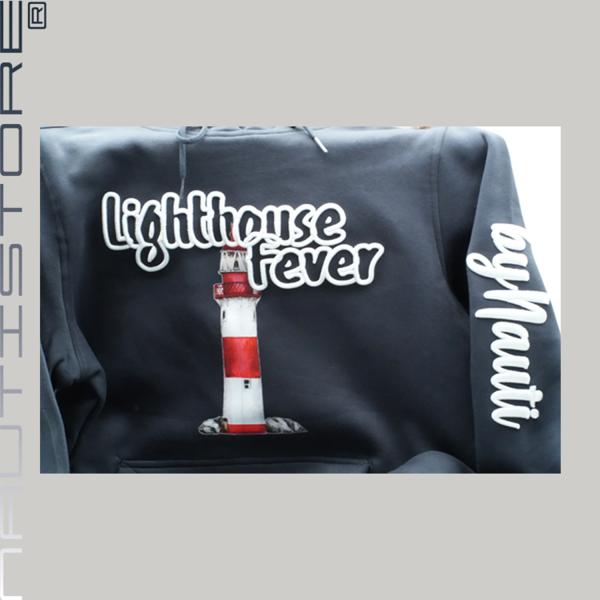 Heavy Hoodie - "Moin - Lighthouse Fever" (Gr. M)